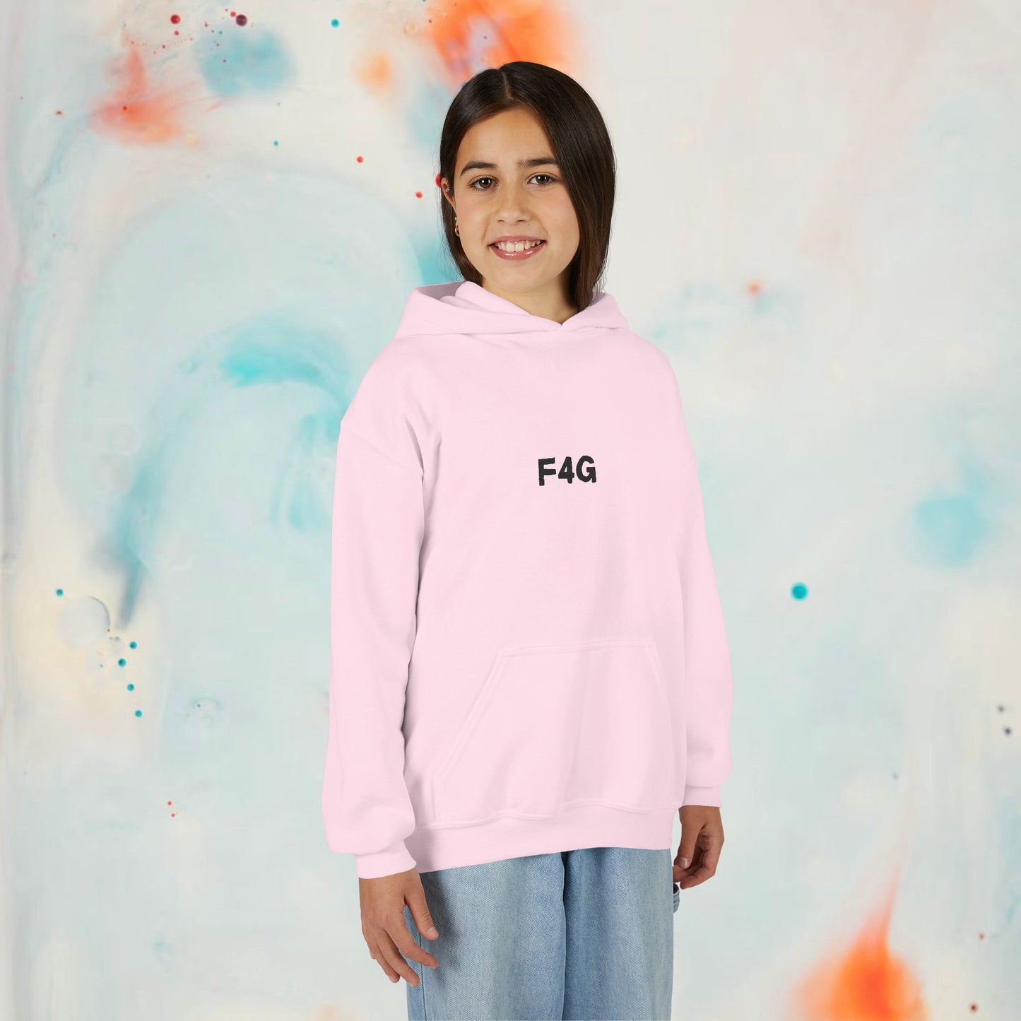 F4G -Lotus Flower Youth Hoodie