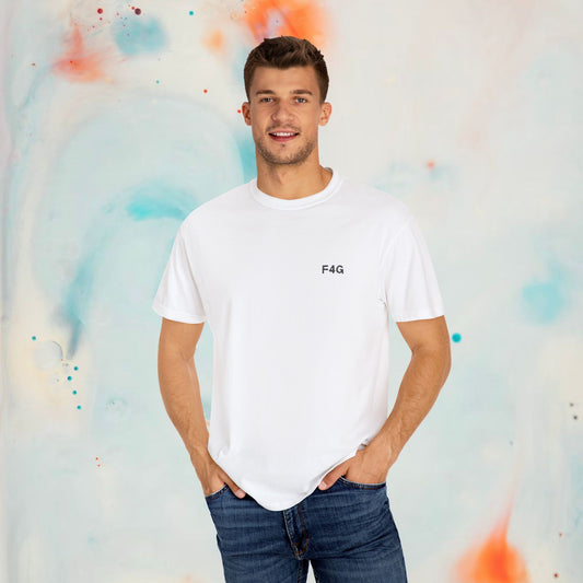 F4G - Casual Unisex Garment-Dyed T-shirt