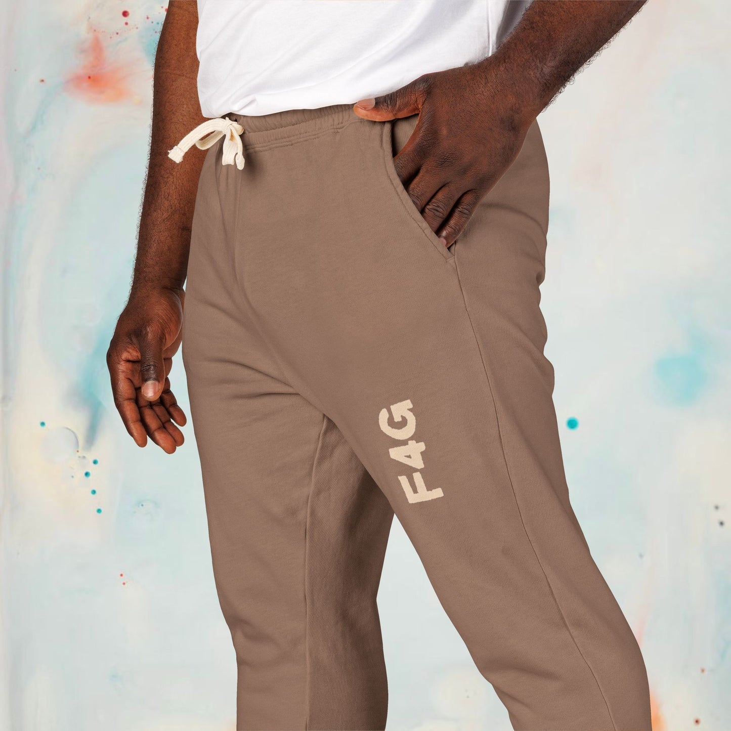 F4G - Unisex Garment-Dyed Fleece Sweatpants