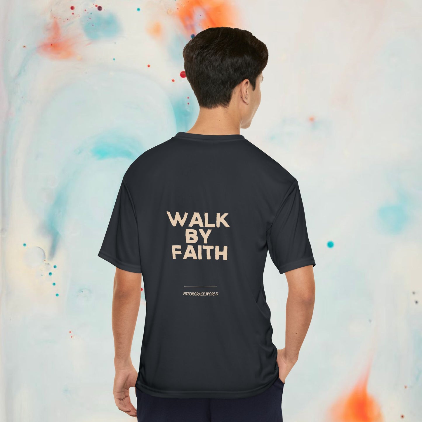 F4G - Performance T-Shirt - Walk by faith