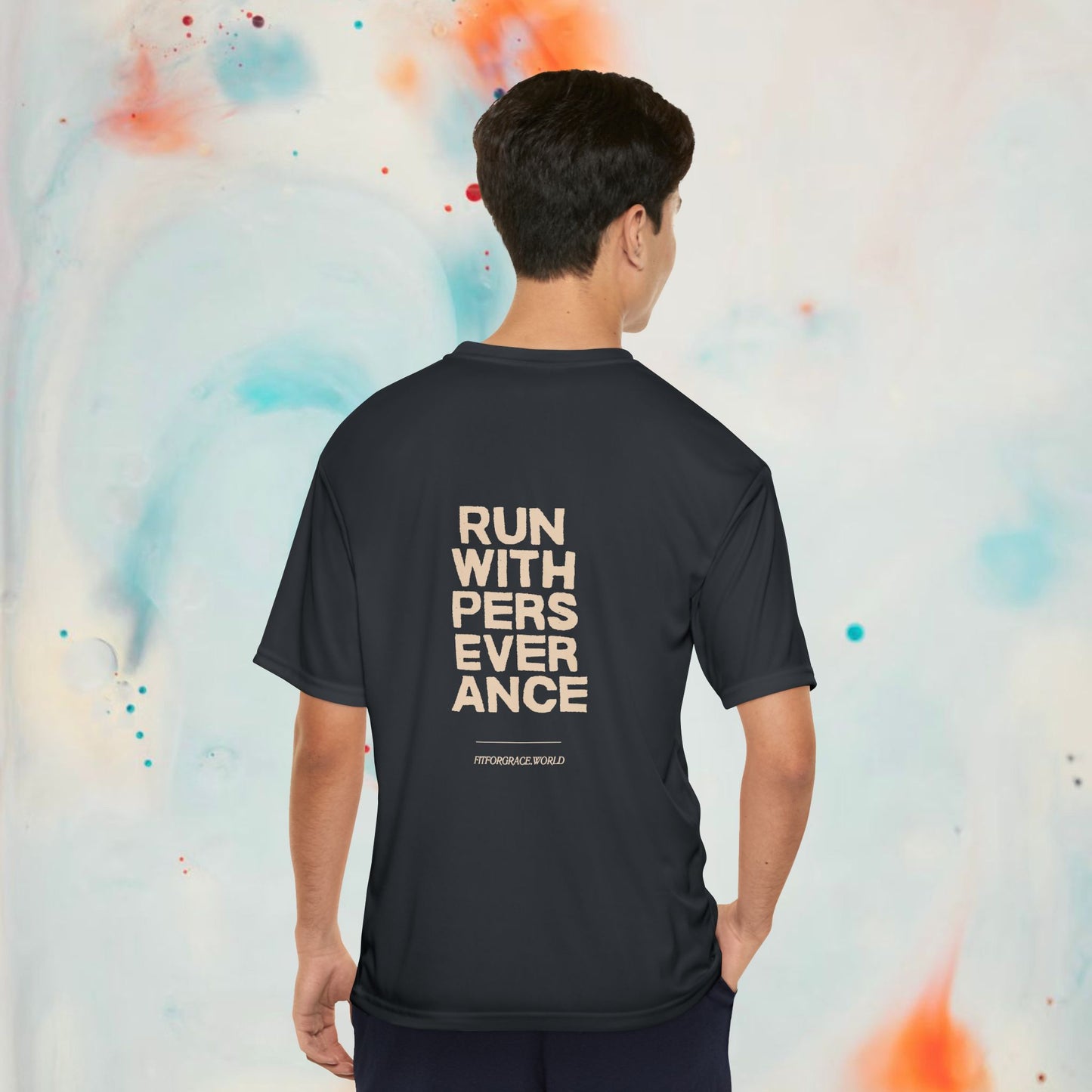 F4G - Performance T-Shirt - Run with Perseverance