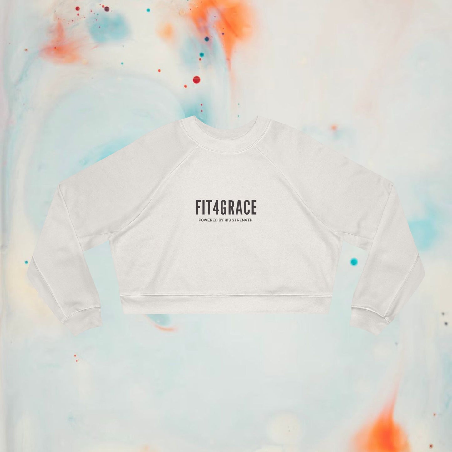 F4G - Cropped Fleece Pullover