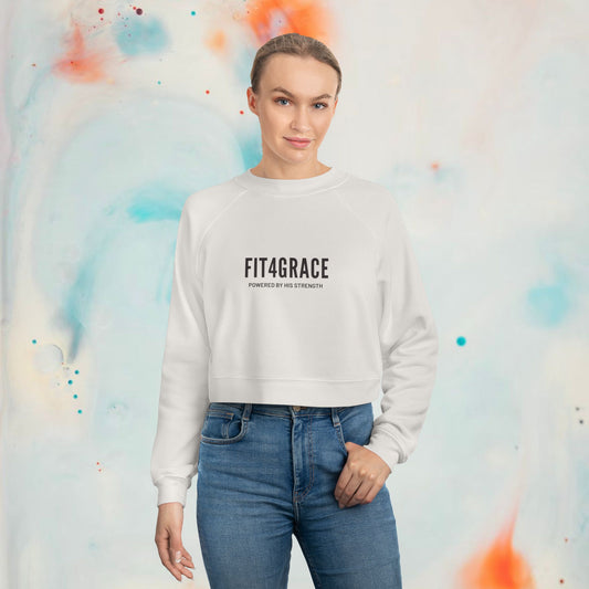 F4G - Cropped Fleece Pullover