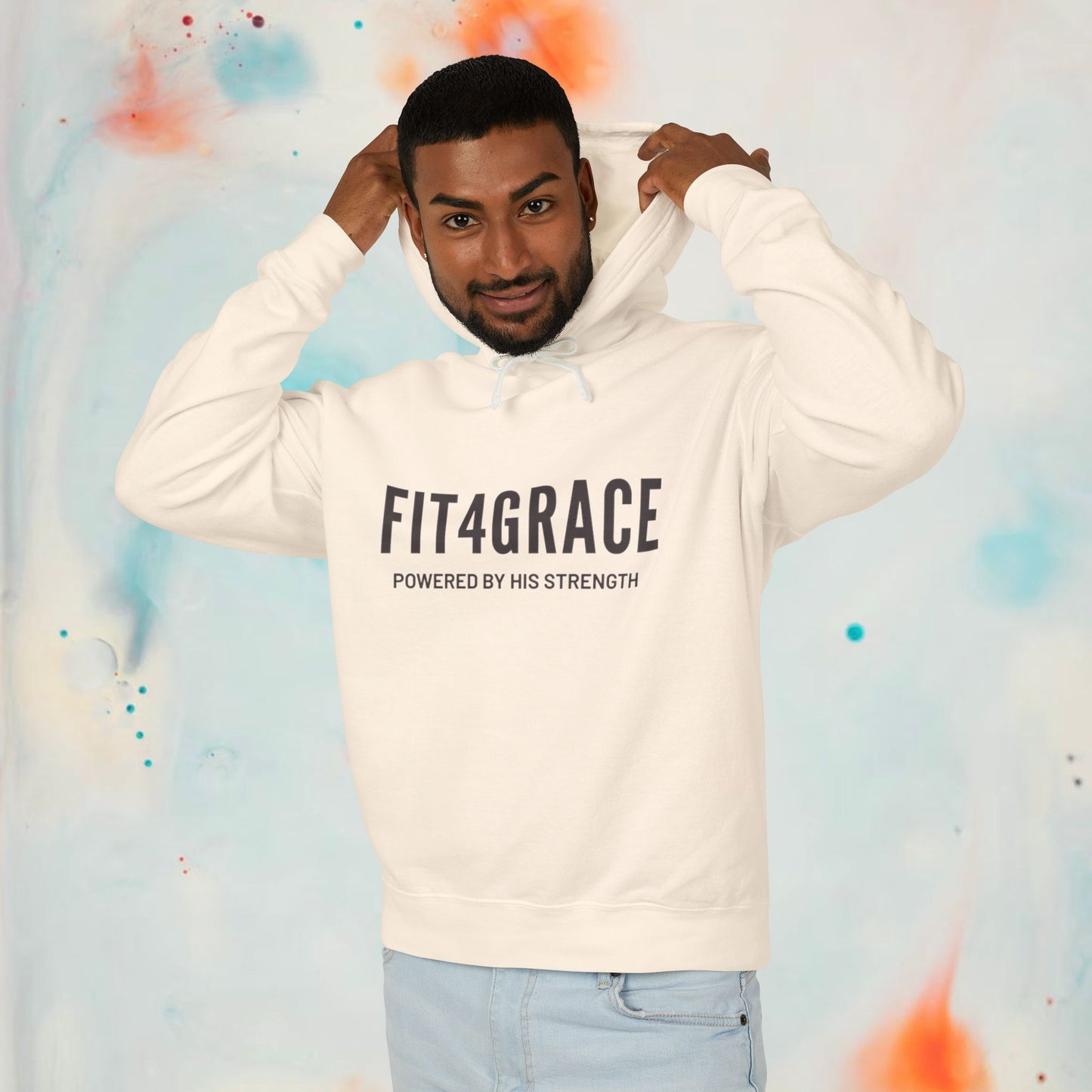 F4G - Unisex Lightweight Hooded Sweatshirt