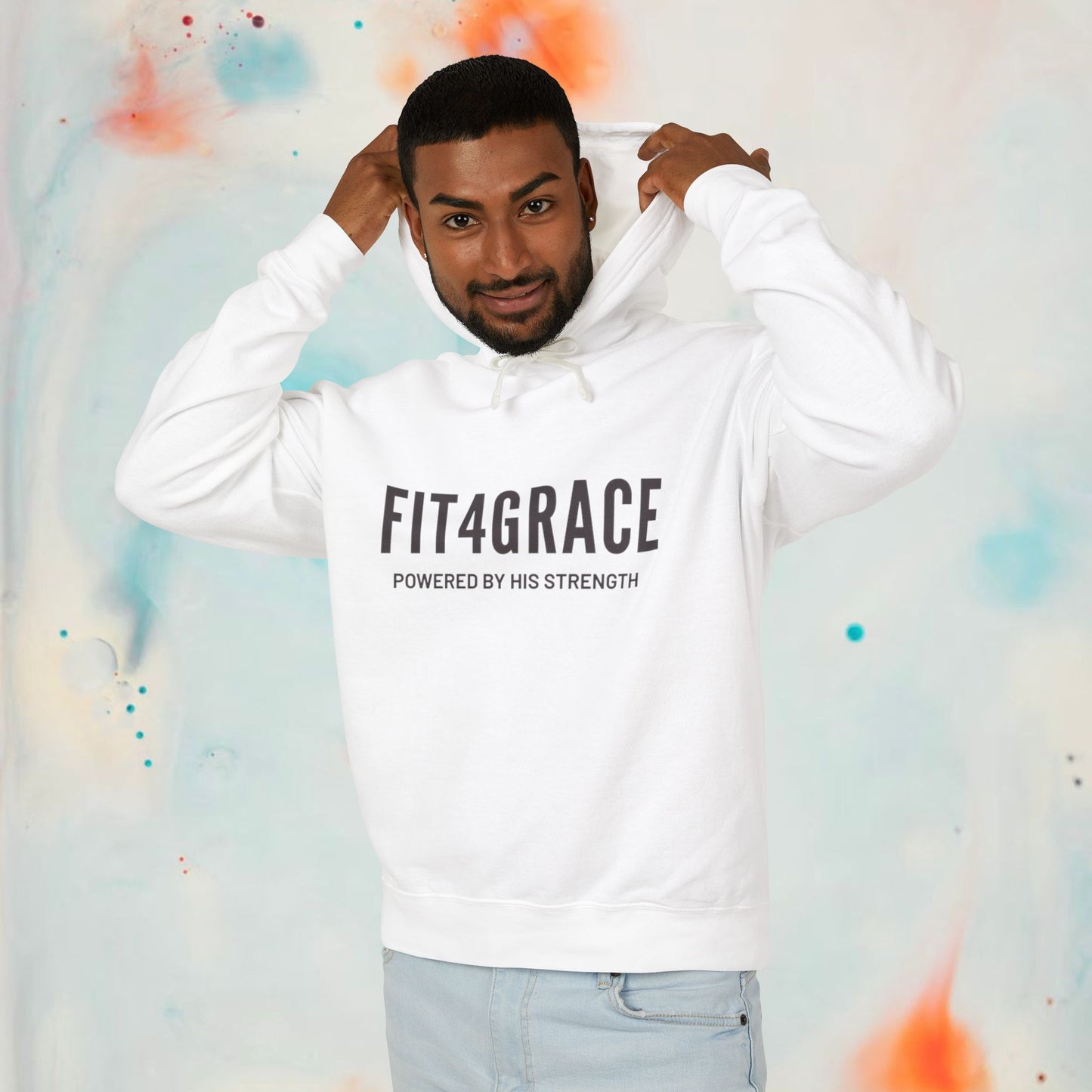 F4G - Unisex Lightweight Hooded Sweatshirt