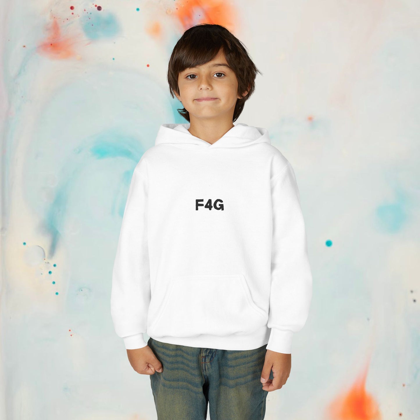 F4G -Lotus Flower Youth Hoodie