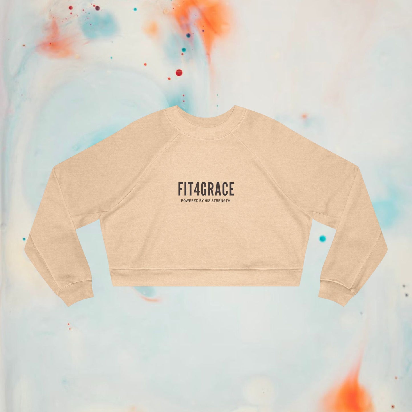 F4G - Cropped Fleece Pullover